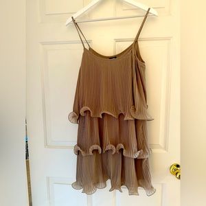 H&M ruffle dress